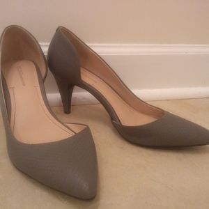 BCBGeneration Nicolin Faux Snakeskin Heels